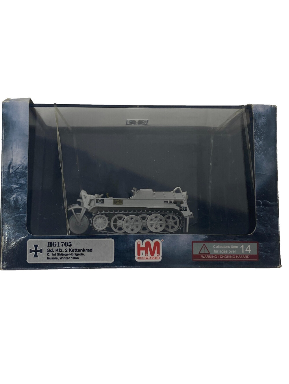 Hobby Master HG1705 Sd Kfz 2 Kettenkrad 1:48 Diecast Skijager Brigade Russia